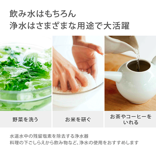 蛇口直結型浄水器販売
