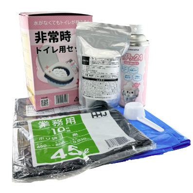 簡易防災トイレセット（100回分）